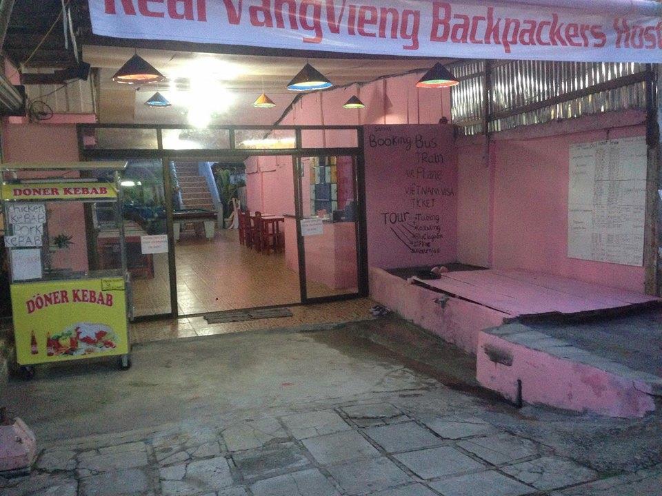 Real Vang Vieng Backpacker Hostel Luaran gambar